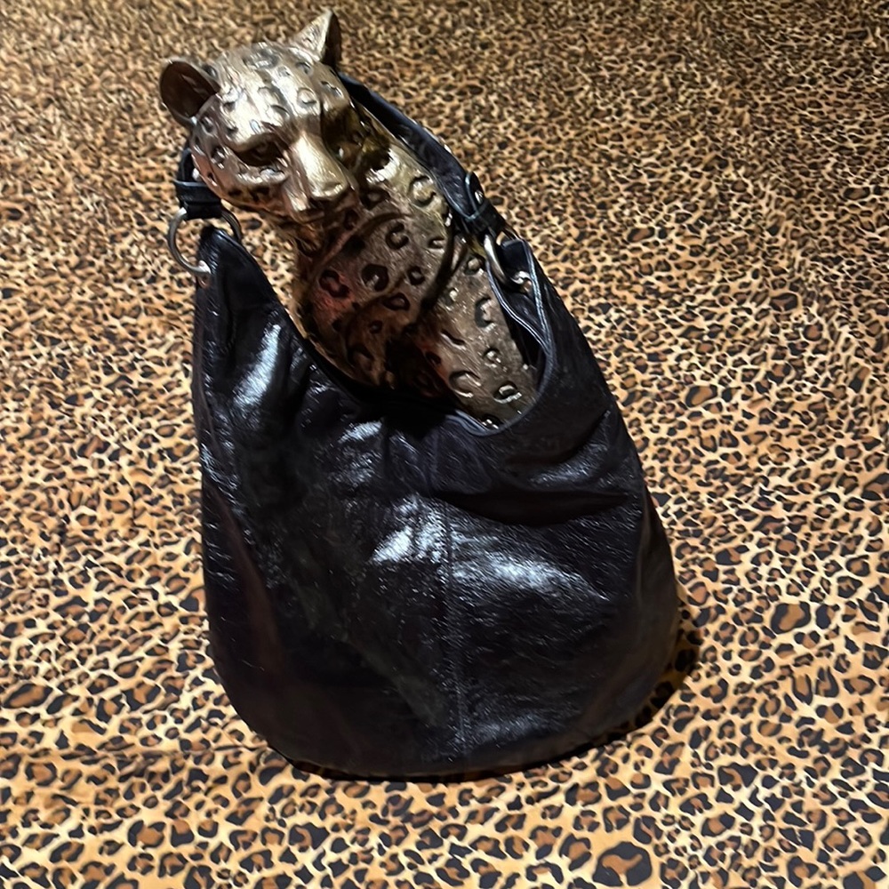 Hobo International Brand handbag.    Black in color.  Hobo style